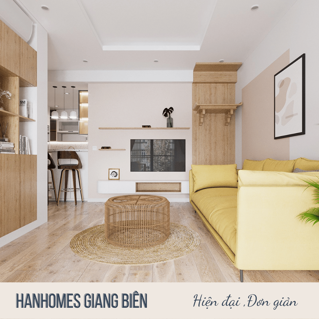 You are currently viewing Mẫu thiết kế nội thất căn hộ chung cư 70m2 đẹp tại Long Biên – Hà Nội