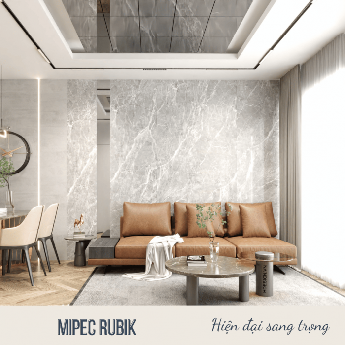 Thiết kế nội thất đẹp tại chung cư cao cấp Mipec Rubik 360 Xuân Thủy